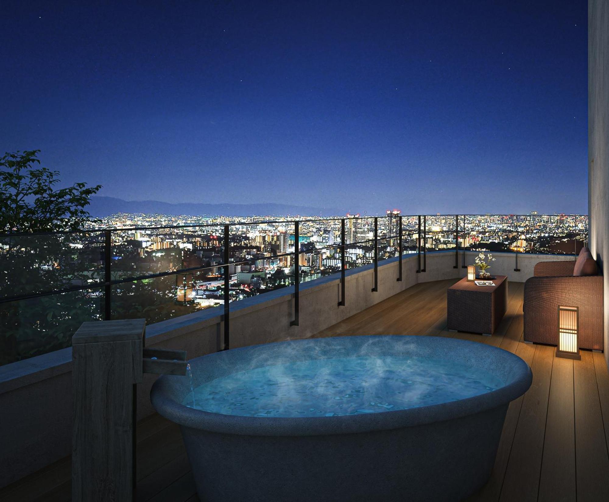 山荘 風の杜 Sanso Kazenomori Hotel Мино Екстериор снимка