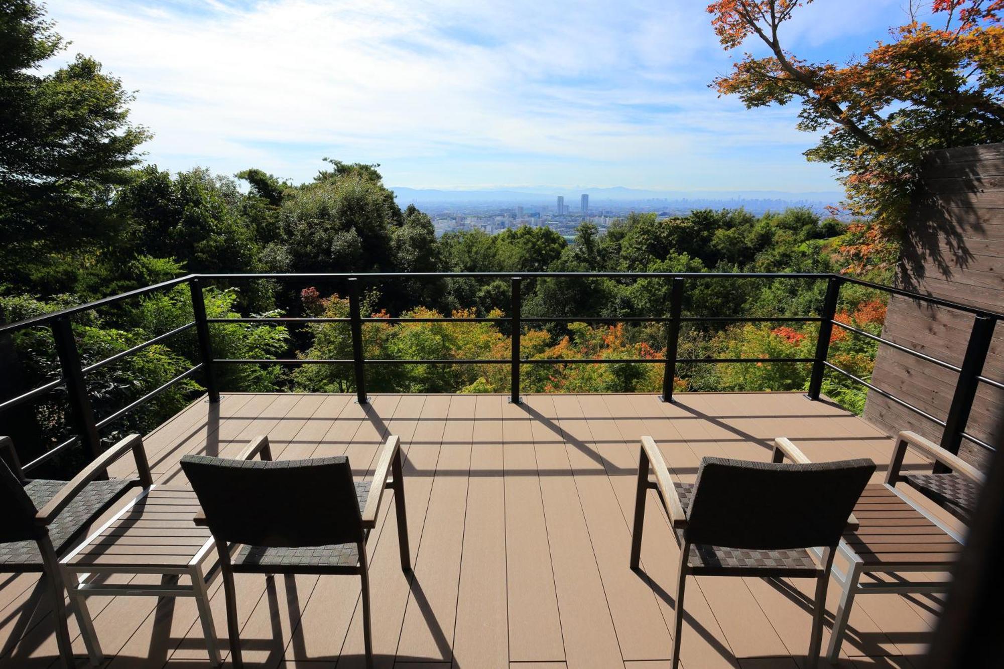 山荘 風の杜 Sanso Kazenomori Hotel Мино Екстериор снимка